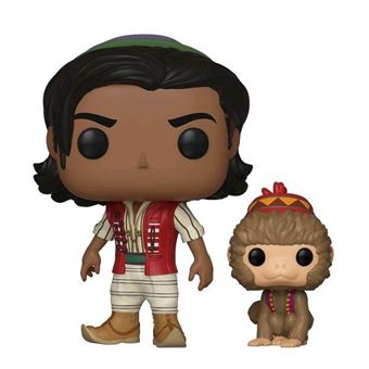 Figurine Funko Pop Disney Aladdin et Abu Live Action