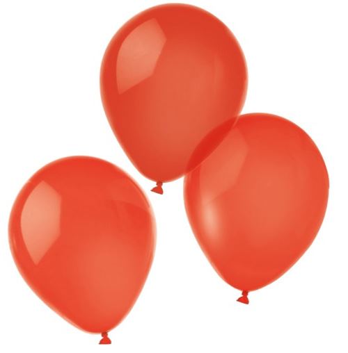 Amscan ballons 20,3 cm latex rouge 10 pièces