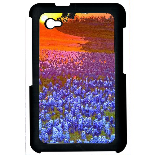 Coque Samsung Galaxy Tab 7.0+ Plus Champ De Fleurs Aigle