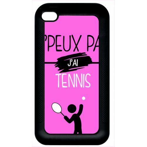 Coque apple ipod touch 4 j peux pas j ai tennis 9
