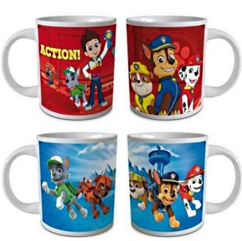 Beta Service El51457 Paw Patrol 2 modeles au choix 240 ml Tasses, 15 x 25 x 12 cm