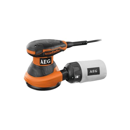 Ponceuse Excentrique Aeg 125Mm 300W Ex 125 Ed-Set