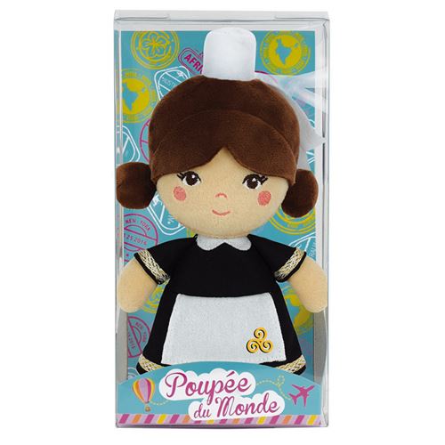 Jemini poupees du monde bretonne +/- 20 cm
