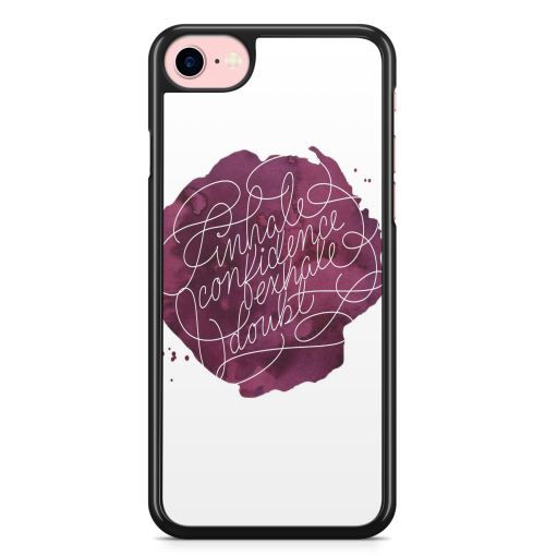 Coque Fifrelin pour iPhone 7 PLUS et iPhone 8 PLUS Inhale Confidence Exhale doubt