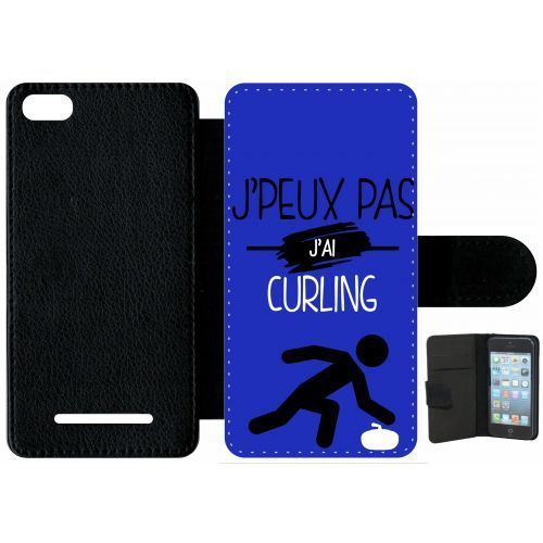 étui porte feuille xiaomi mi 4c j peux pas j ai curling 12