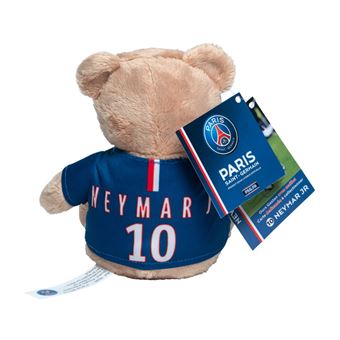 Peluche PSG Ours Gaston 20 cm Neymar JR - Accessoire poupée