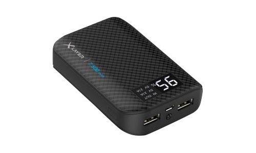 XLayer Powerbank Pure Carbon Noir 7500mAh