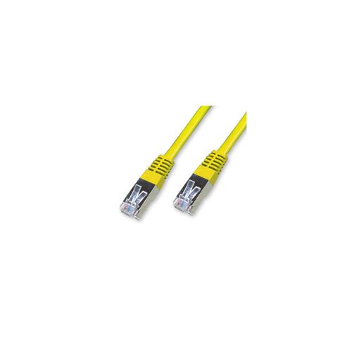 Cordon Cat 6 FTP Jaune - 1 m