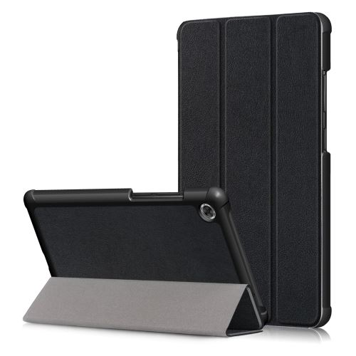 Générique Noir Étui Tablette Avec Support Pliable Pour Lenovo Tab M7 Tb-7305F - Image 3