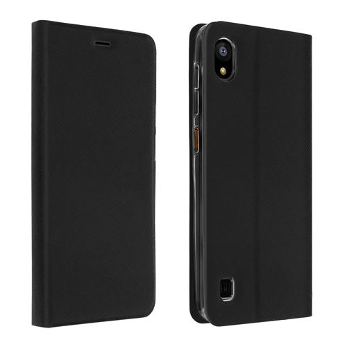 Étui Orange Neva Zen Effet Texturé Porte-carte Fonction Support Bigben Noir