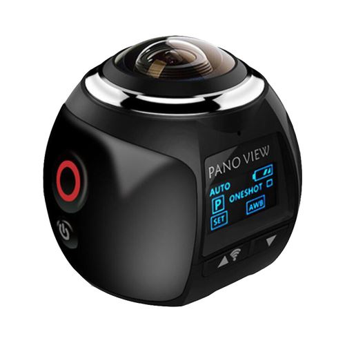 Panoview V1 360 degrés Caméra panoramique Wifi 4K 16M 30M Réalité Virtuelle