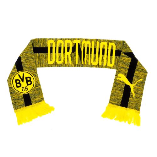 Echarpe replica Puma Bvb fan scarf yellow/blk Jaune taille : UNI réf : 12799