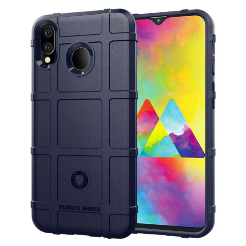 Etui Coque de protection durable anti choc pour Samsung Galaxy M20 - Blue