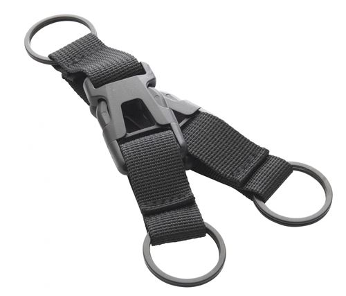 Munkees porte-clés détachable noir unisexe 15 cm