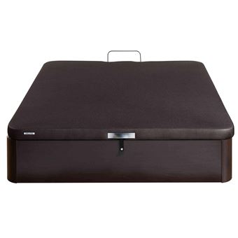 Sommier lit coffre en kit wengé Bultex Asteroid 160x200