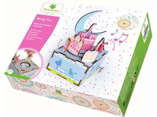 Kit créatif Au Sycomore Boîte à musique Lovely Box Grand Modèle