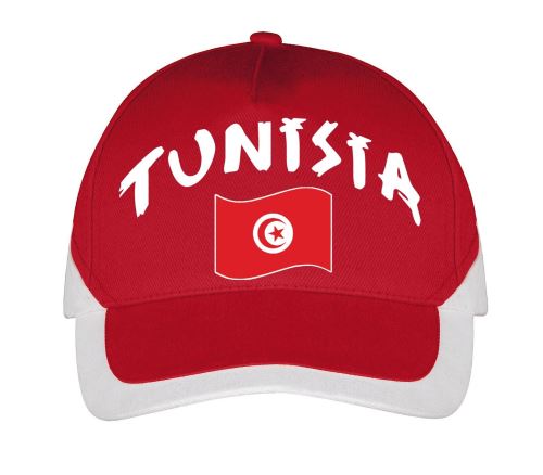 Supportershop Tunisie Casquette Football, Rouge, FR : Taille Unique réglable