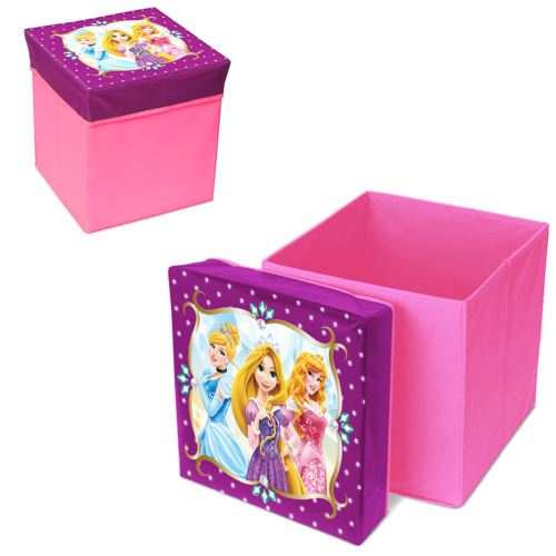 Boite de rangement siège Disney Princesses
