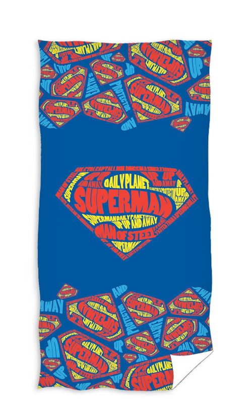 Marvel Serviette de bain Superman 140 x 70 cm