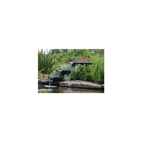Ubbink Fontaine de jardin Cascade 3 vasques avec pompe 35/45/55 cm