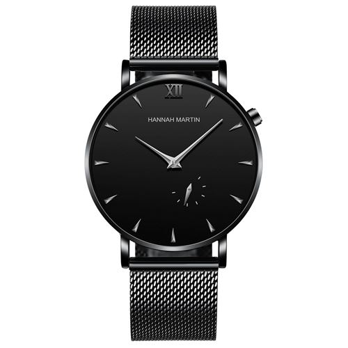 Montre à quartz HANNAH MARTIN Homme HM-10201N - Noir(40mm)