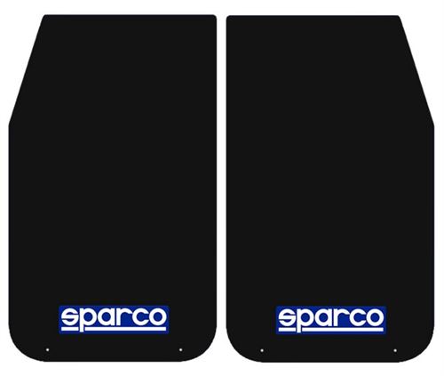 Sparco Bavettes universelles Grand noir 2 pièces