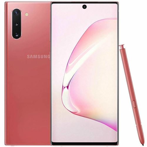 Smartphone Samsung Galaxy Note 10 Dual Sim 8 Go/256 Go N970FD Débloqué - Rose Aura