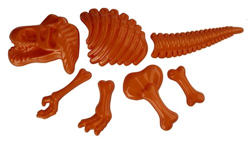 LG-Imports moules en sable dinosaure 7 parties orange