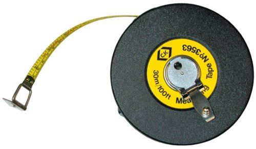 C.K T3563 100 Mètre à ruban nylon avec dérouleur de 30 m