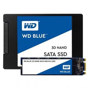 10€74 sur WD Blue 3D NAND SATA SSD WDS250G2B0A - SSD - 250 Go