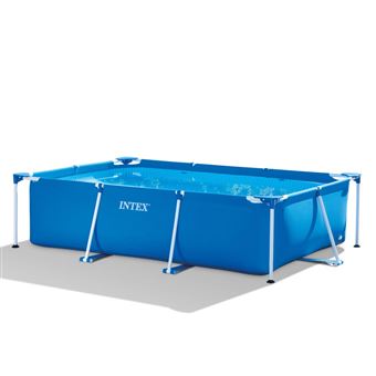 intex piscine rectangular frame 300 x 200 x 75 cm 28272np piscine achat prix fnac
