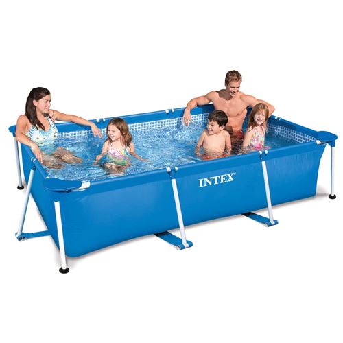 intex piscine rectangular frame 300 x 200 x 75 cm 28272np piscine achat prix fnac