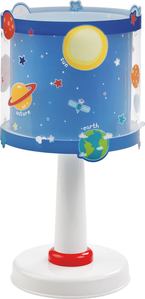 Dalber Lampe de table Planets lueur dans les 30 cm bleu foncé