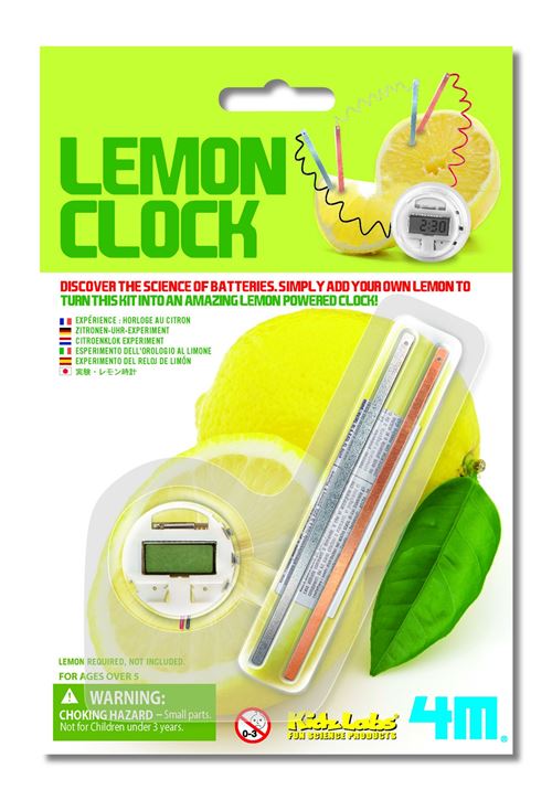 4M Kidzlabs Science: Citron Clock