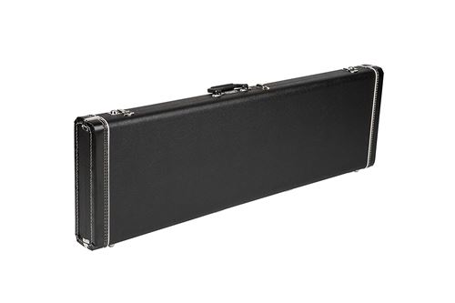 Fender etui standard noir precision bass black acrylic interior