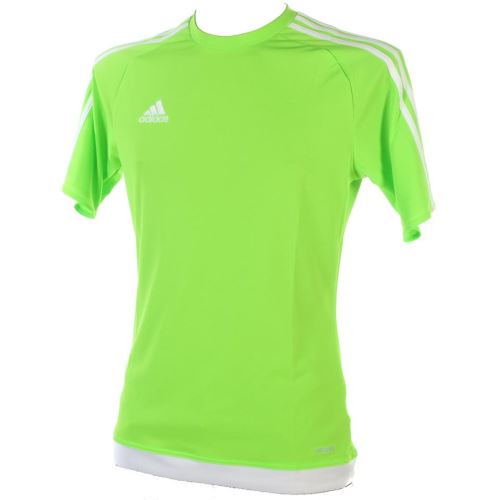 Maillot de football Adidas Estro vert fluo climalite Vert taille : S réf : 49190