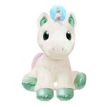0/doudou et compagnie LICORNE HOCHET ROSE BLANC MOUCHOIR