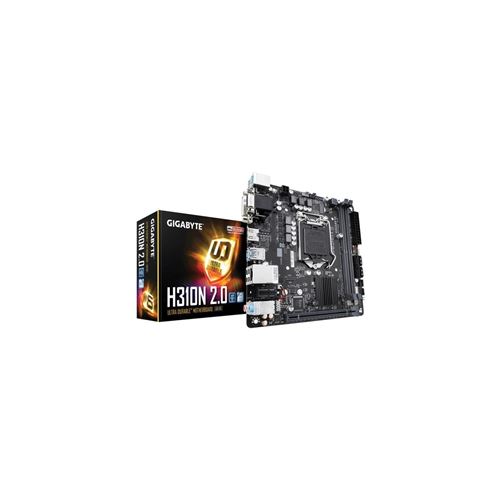Gigabyte H310N 2.0 carte mère LGA 1151 (Emplacement H4) Mini ITX Intel H310 Express