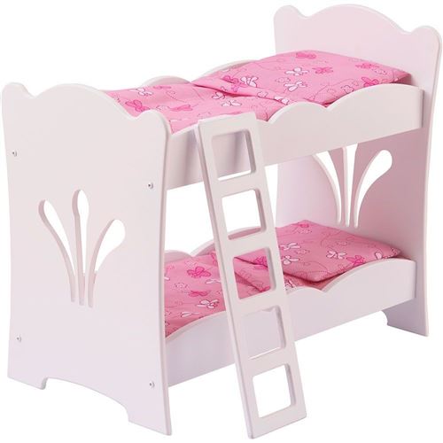 Kidkraft - Lits poupées superposés en bois