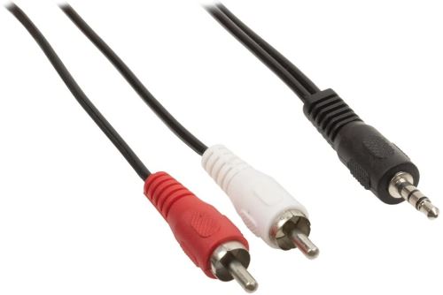 INECK® Câble audio auxiliaire 3,5 mm Mini Jack stéréo vers double RCA 10 m