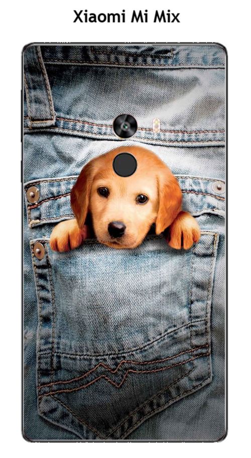 Coque TPU gel souple Xiaomi Mi Mix design Dans la poche