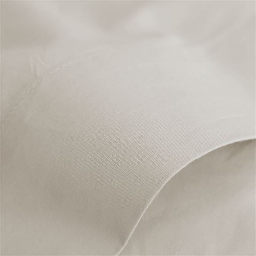 Drap housse percale M&eacute;line 2 LABELISSIM - Lin - 90 x 190 cm