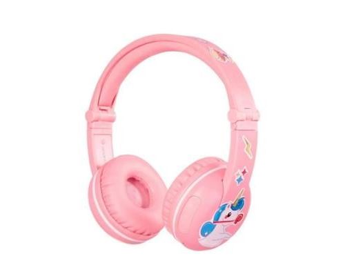 Casque Bluetooth pliable pour enfant ONANOFF - BUDDYPHONES PLAY Rose