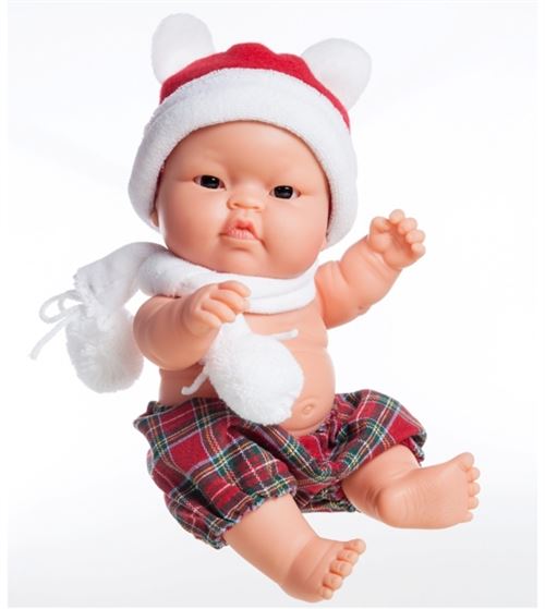 Mini bébé Noël Lucas asiatique 21cm