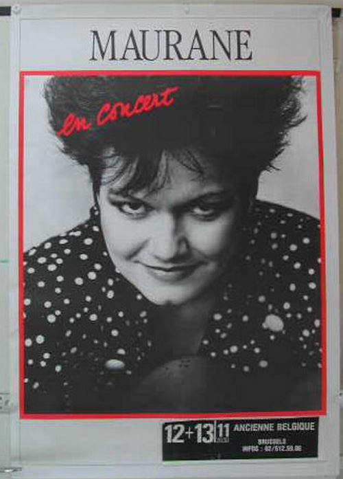 Maurane - 70x100 cm - AFFICHE / POSTER