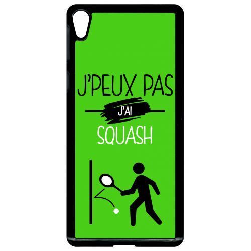 Coque sony xperia e5 j peux pas j ai squash 4