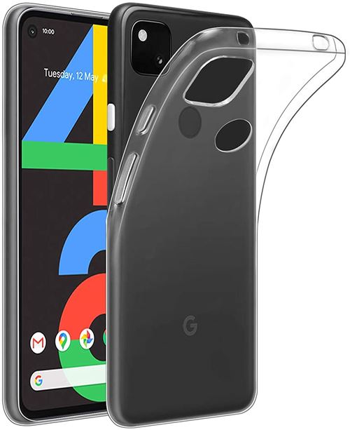 Housse de protection pour Google Pixel 4a Silicone Transparent