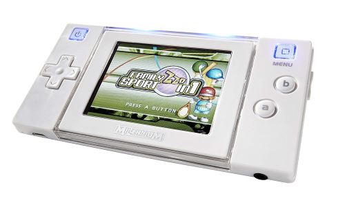 Millennium Console de Jeux Vidéos Portable, Blanc