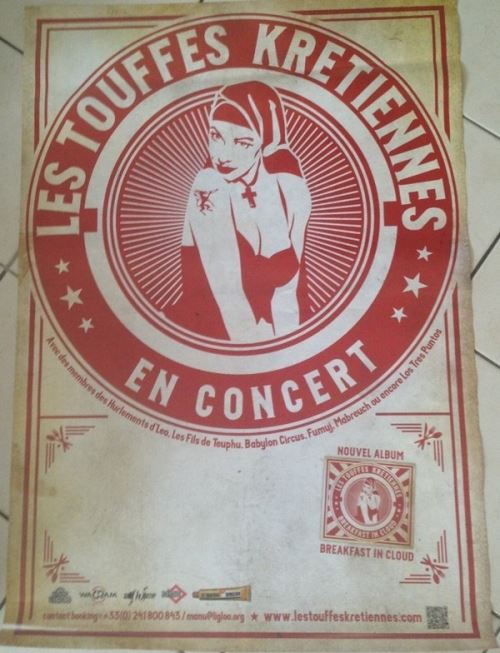 Les Touffes Kretiennes - 70x100 cm - AFFICHE / POSTER