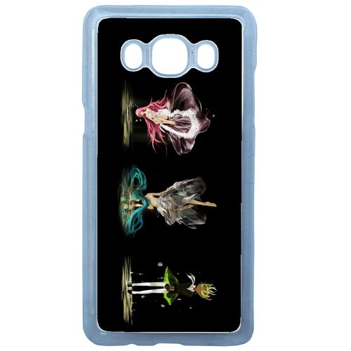 Coque Trio De Manga Filles Compatible Galaxy J7 2016 Transparent